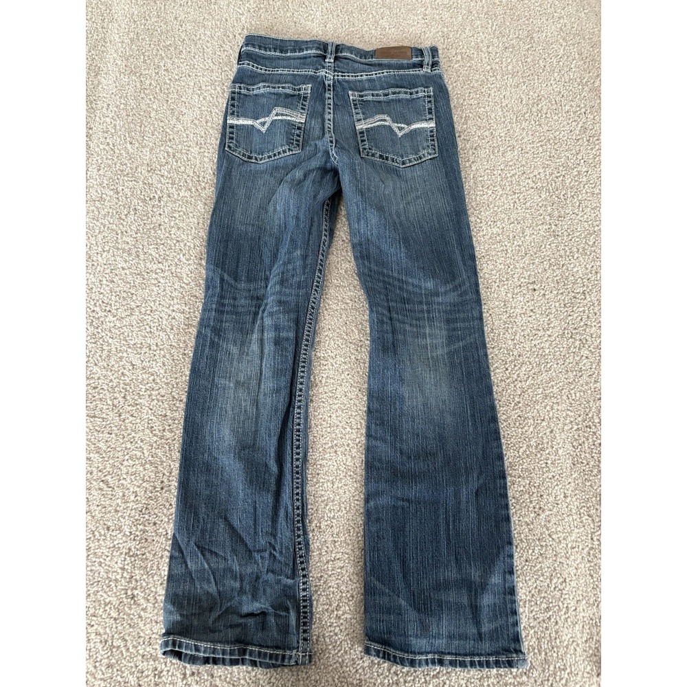 Cody James Boys Size 16 Jeans Western Cowboy Bootcut Denim Blue - Picture 2 of 6